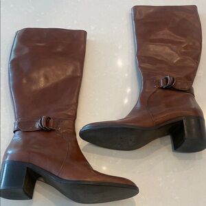 Coach Leather Tall Boot